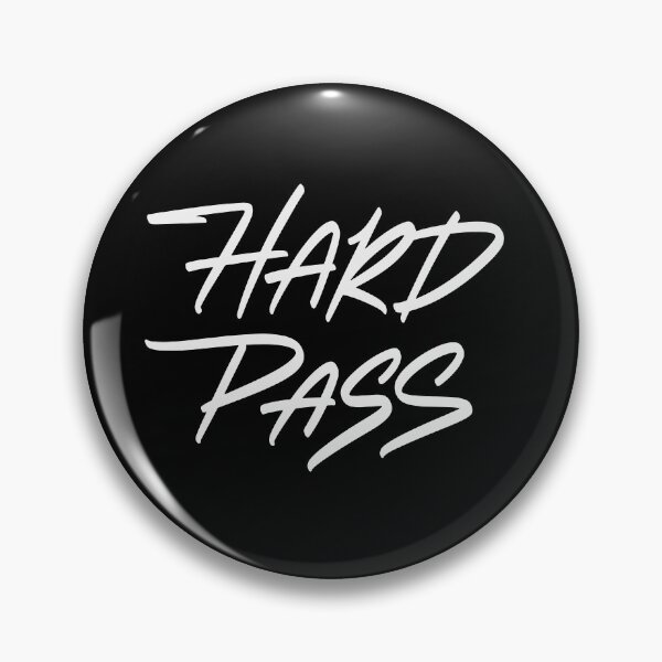Item preview, Hard Pass designed and sold by Zagach Letters.