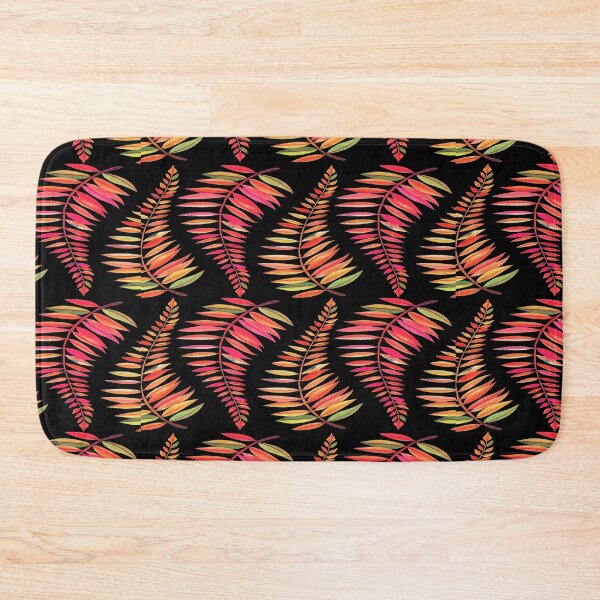 Item preview, Colourful leaves pattern  designed and sold by Designhub14.