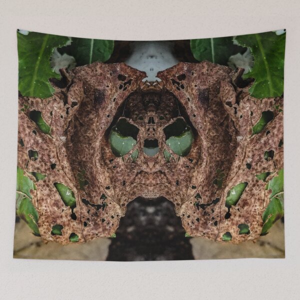 Item preview, Dried Leaves Skull designed and sold by MagPiper.