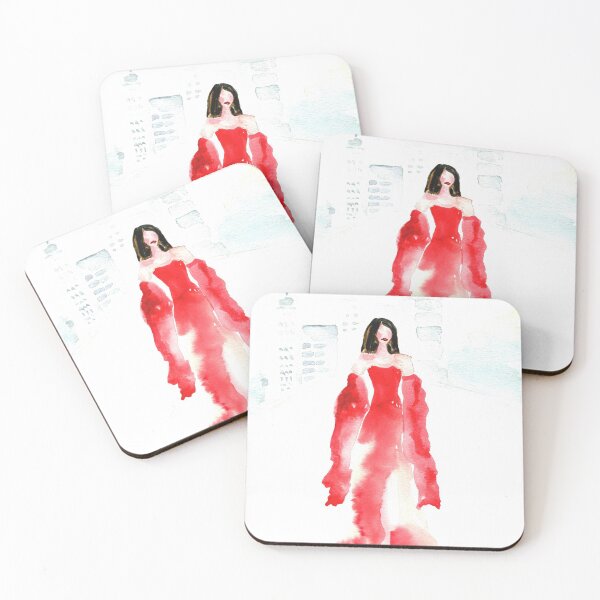 Item preview, Red Dress Fashionista in the City designed and sold by Scarlett Ballantyne  - Beautigurlz Designs.