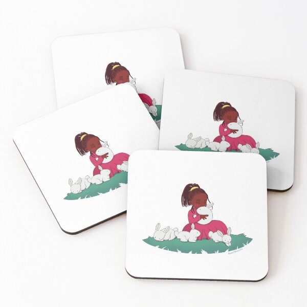 Item preview, Astou and his rabbits designed and sold by ama-magic-shop.