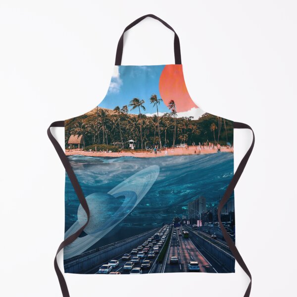 Item preview, Underwater Highway - 2 Worlds - Collage Art - Surreal Artwork designed and sold by LaFerte-Bernard.