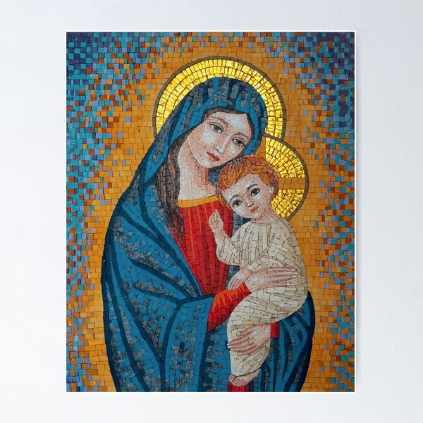 Item preview, Mother of Jesus designed and sold by STARLOQK.