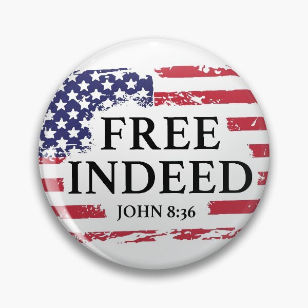 Item preview, FREE INDEED JOHN 8:36 designed and sold by DoubleDSD.