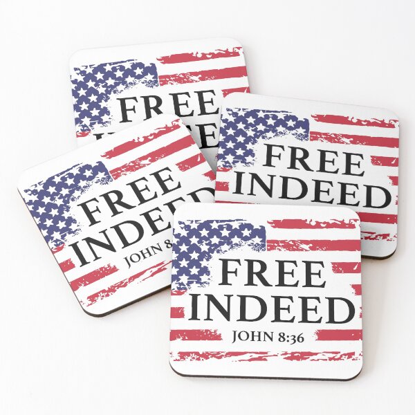Item preview, FREE INDEED JOHN 8:36 designed and sold by DoubleDSD.