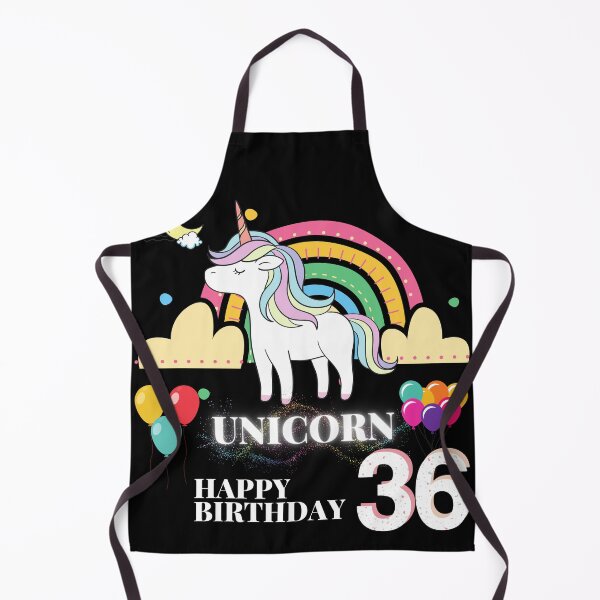 Item preview, Unicorn birthday 36 year old shirt designed and sold by MYRayongShop.