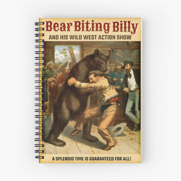 Item preview, Bear Biting Billy and his Wild West Action Show! designed and sold by hazer888.