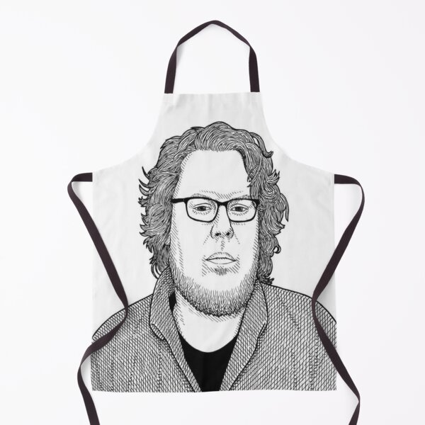 Item preview, Ink drawing of Chris Orrick designed and sold by WittyMillennial.