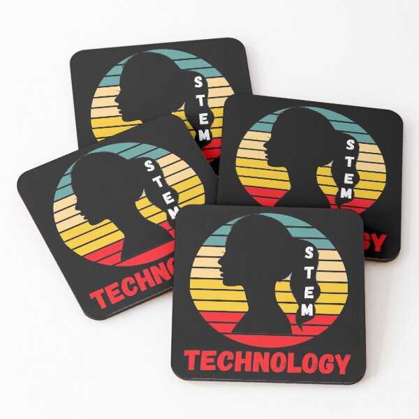 Item preview, STEM TECHNOLOGY RETRO SUNSET WOMEN IN TECHNOLOGY designed and sold by Hippiesole.