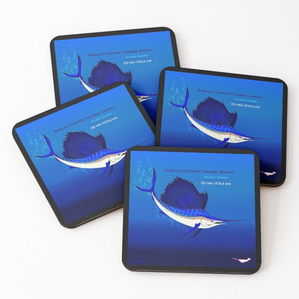 Item preview, Fish: Atlantic Sailfish designed and sold by Peppermint Narwhal.