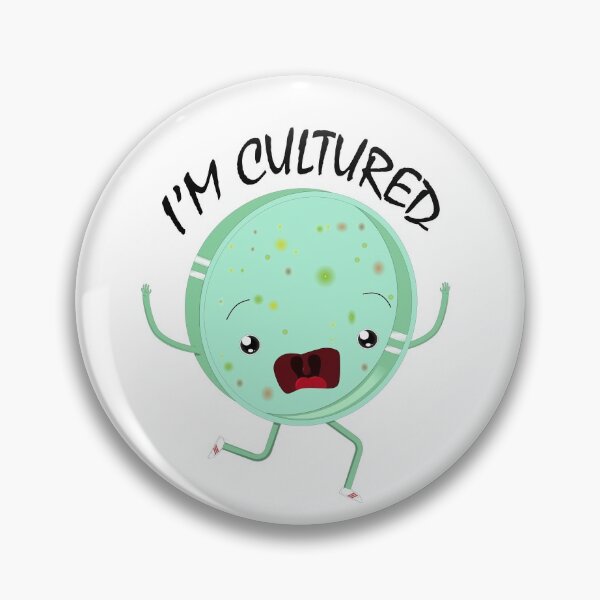 Item preview, Petri dish - "I'M CULTURED" Funny Microbiology Biologist T Shirt for Men Women Kids designed and sold by Chris  Kelly.