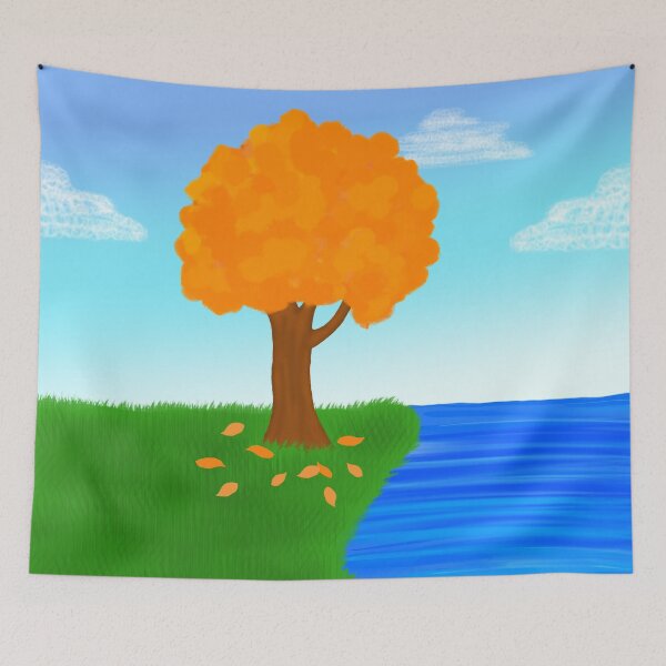 Item preview, Autumn Landscape designed and sold by lizashev.