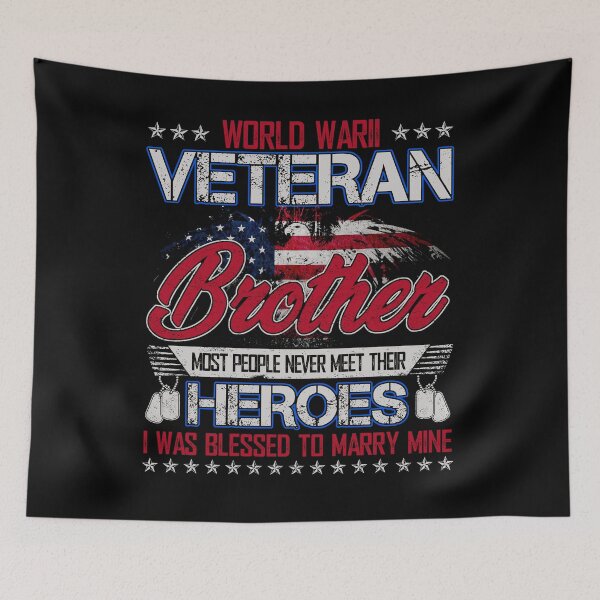 Item preview, World War II Veteran Brother - US Military Vet Family Gift designed and sold by TimoJohnson78.