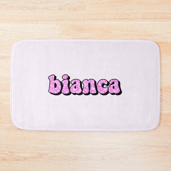 Item preview, aesthetic hot pink glitter bianca name designed and sold by STAR10008.