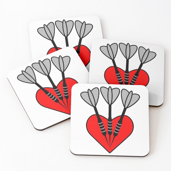 Item preview, Darts & heart designed and sold by TheGreenGoat.