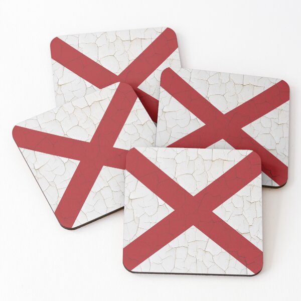 Item preview, Alabama Flag Grunge Wall designed and sold by TRowanDesign.