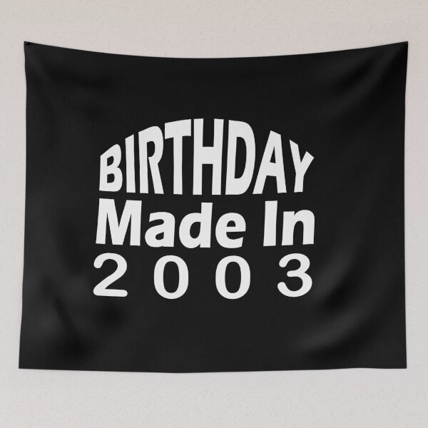 Item preview, Shirt Birthday Made In 2003 born vintage Birthday Born 2003 designed and sold by BoxHM.