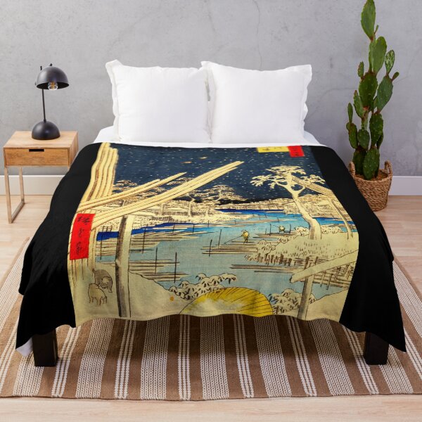Item preview, "Fukagawa kiba" by Ando Hiroshige designed and sold by Ukiyo-e World.