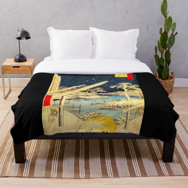 Item preview, "Fukagawa kiba" by Ando Hiroshige designed and sold by Ukiyo-e World.