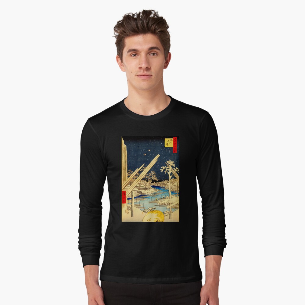 Item preview, Long Sleeve T-Shirt designed and sold by ukiyoeworld.