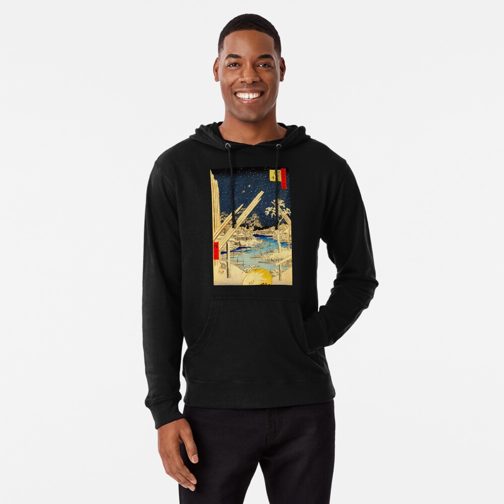Item preview, Lightweight Hoodie designed and sold by ukiyoeworld.