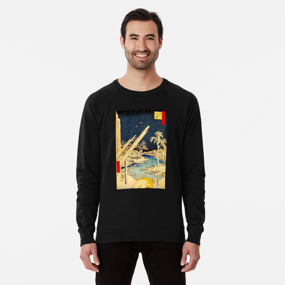 Item preview, Lightweight Sweatshirt designed and sold by ukiyoeworld.