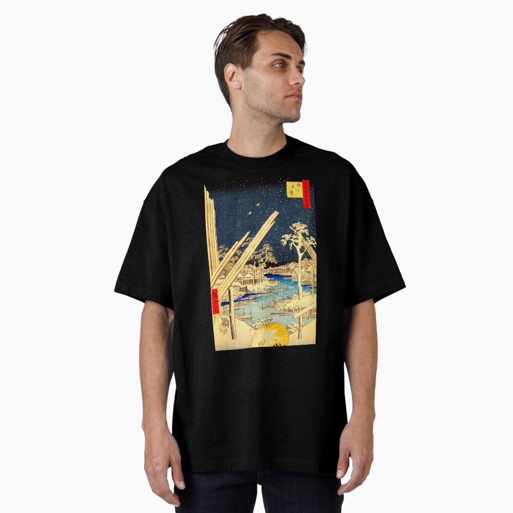 Item preview, Oversized T-Shirt designed and sold by ukiyoeworld.