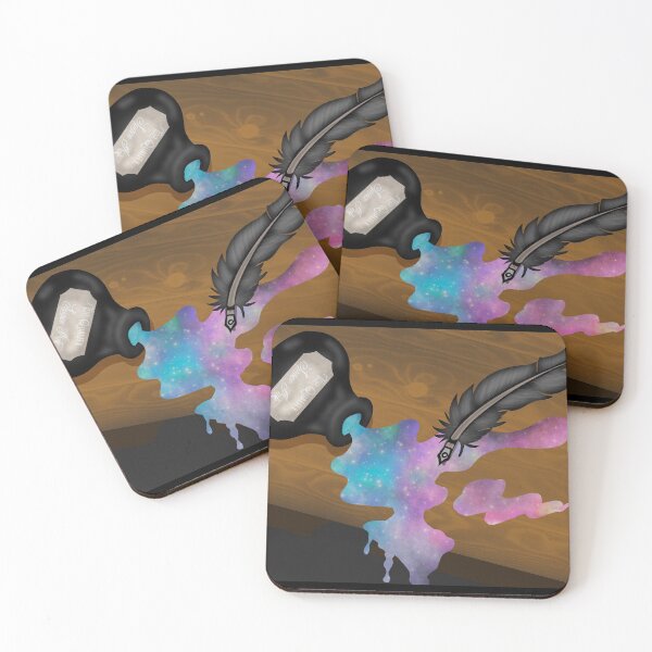 Item preview, Bisexual space ink spill designed and sold by TurtleduckDes.