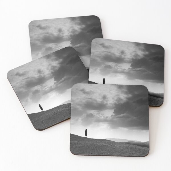 Item preview, Approaching Storm over Lone Cypress Tree, Val d' Orcia, Tuscany, Italy designed and sold by Tom  Mackie.
