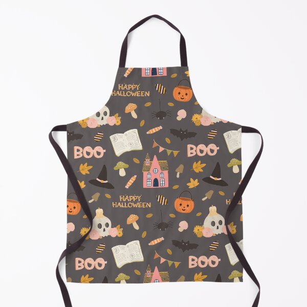 Item preview, Cute Happy Halloween Bat Skull And Pumpkin Halloween Patterns designed and sold by JayStacksArt.