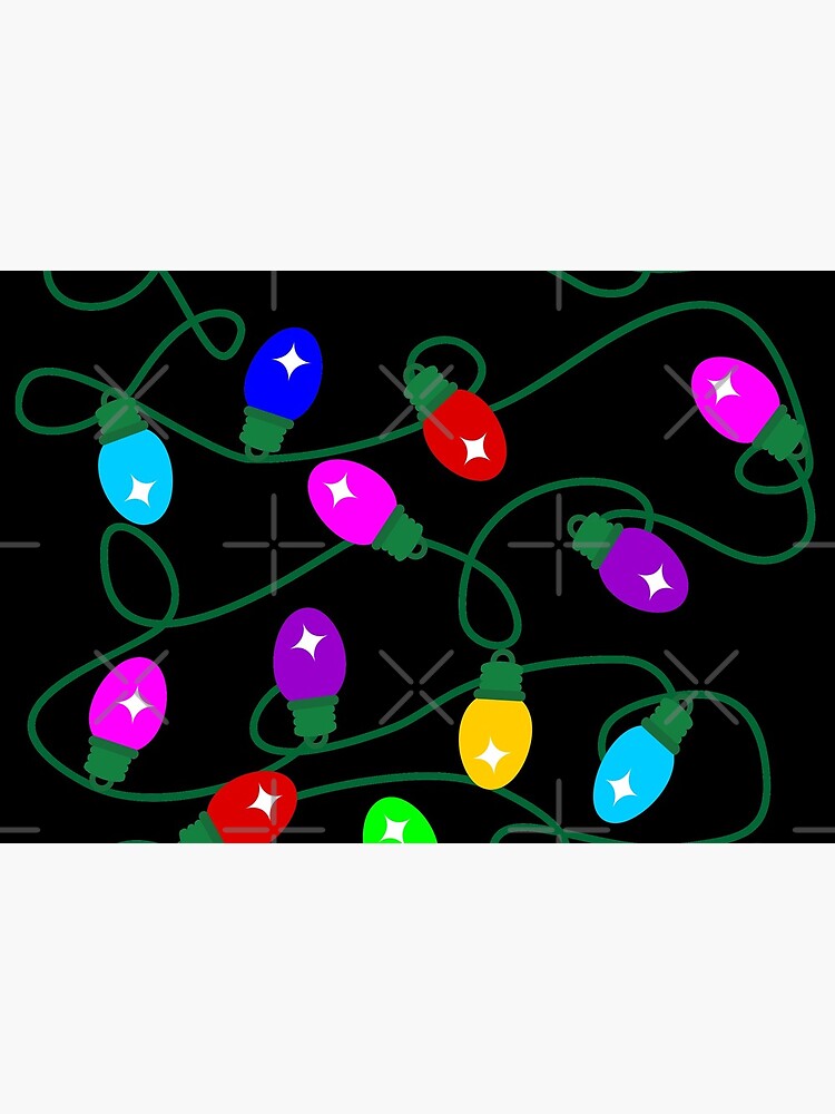 Christmas Lights -Let's Get Lit Xmas Lights- Merry & Bright by Tetete