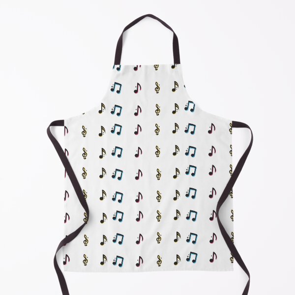 Cute Music Notes Pack Apron