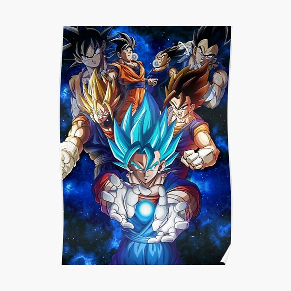 Dragon Ball Heroes Posters Redbubble - find anime dragon ball heroes roblox