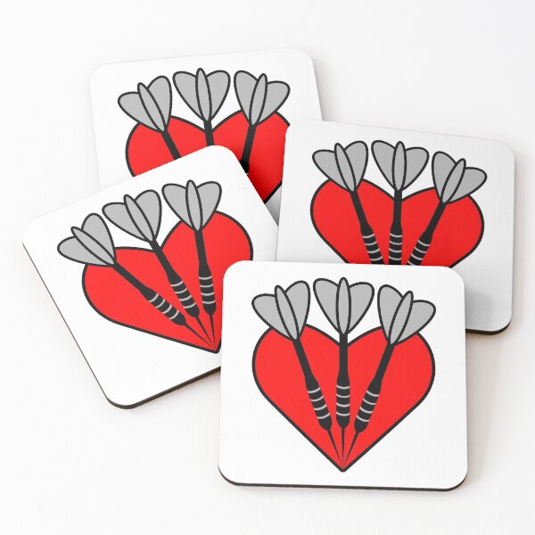 Item preview, Darts and heart designed and sold by TheGreenGoat.