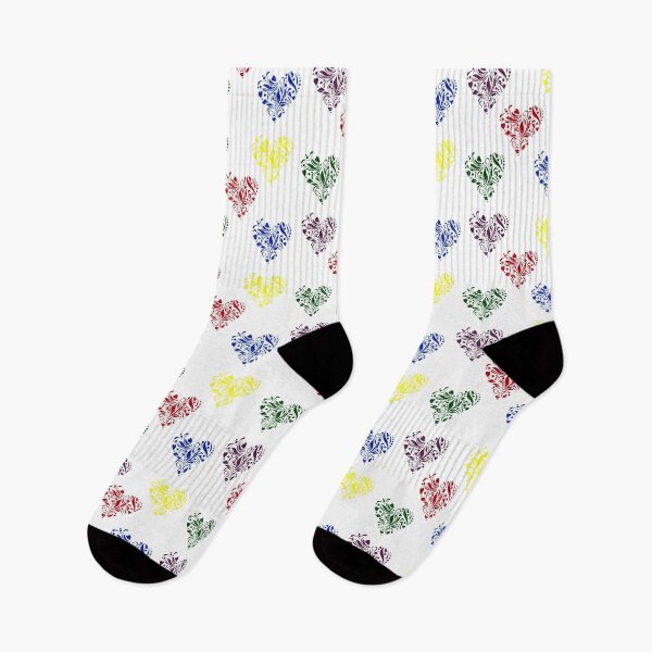 Item preview, Hearts Collection in Primary Colors - Sticker Pack designed and sold by ittybittyowl.