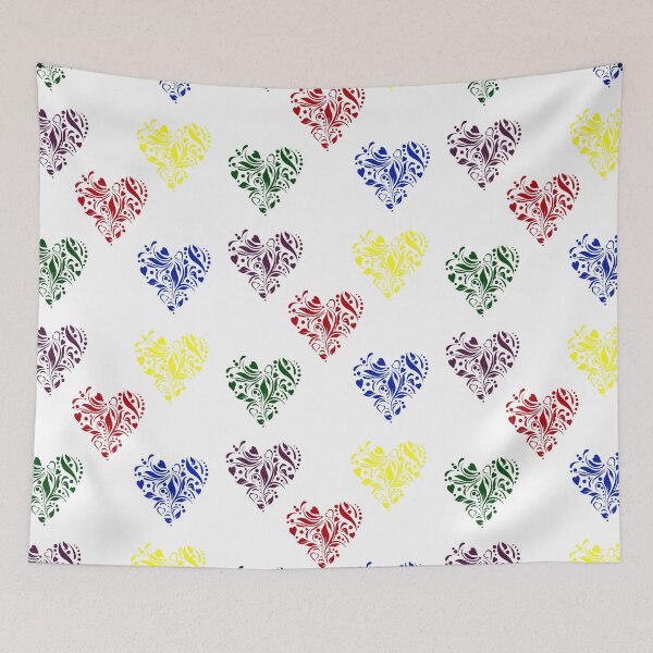Item preview, Hearts Collection in Primary Colors - Sticker Pack designed and sold by ittybittyowl.