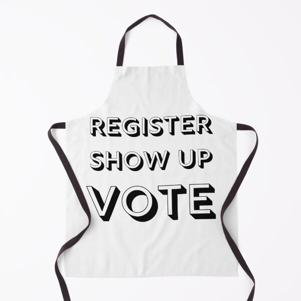 Item preview, Register show up vote designed and sold by DK-PODsolutions.
