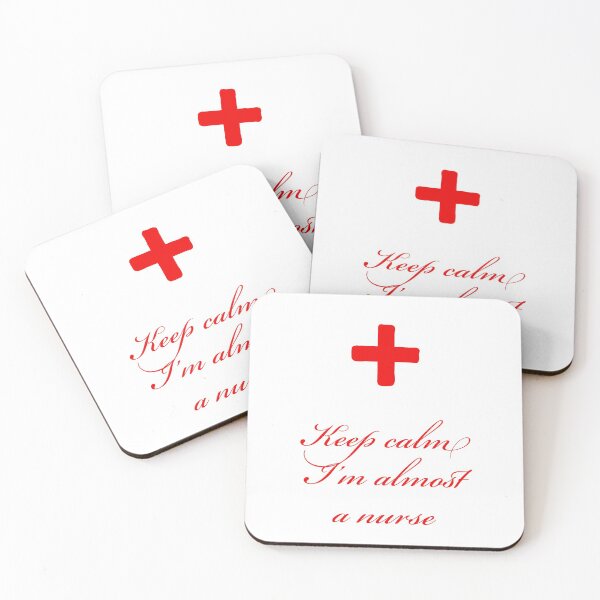 Item preview, Keep Calm I'm Almost A Nurse designed and sold by mer-ONE.
