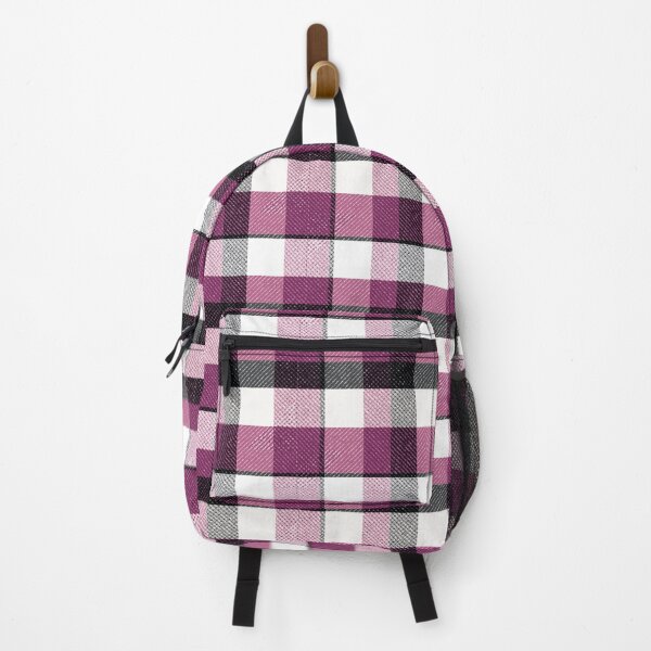 Item preview, Black, Purple, and White Check Plaid Pattern designed and sold by redjaygraphics.