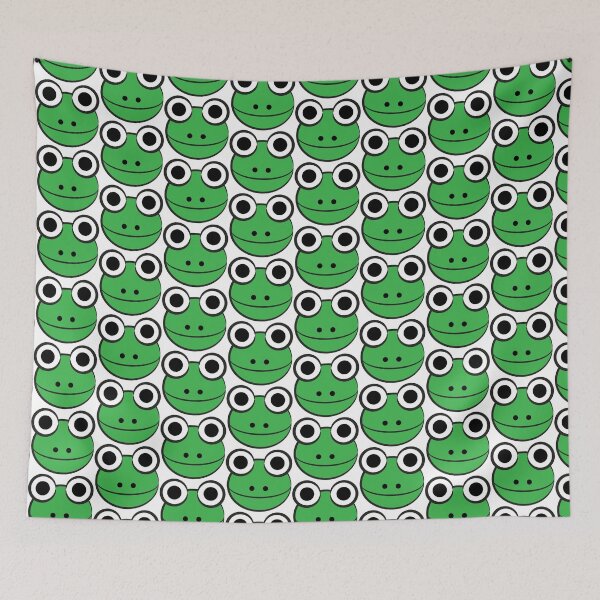 Item preview, Happy Green Frog designed and sold by Craftaholic.