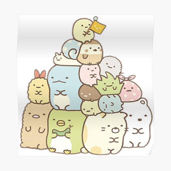 Cute Sumikko Gurashi Poster