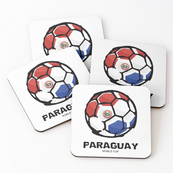 Item preview, Paraguay Football Country Flag designed and sold by KewaleeTee.