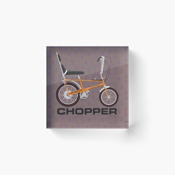 Item preview, Raleigh Chopper MK1, Pumpkin Orange designed and sold by Tunstall Illustration.