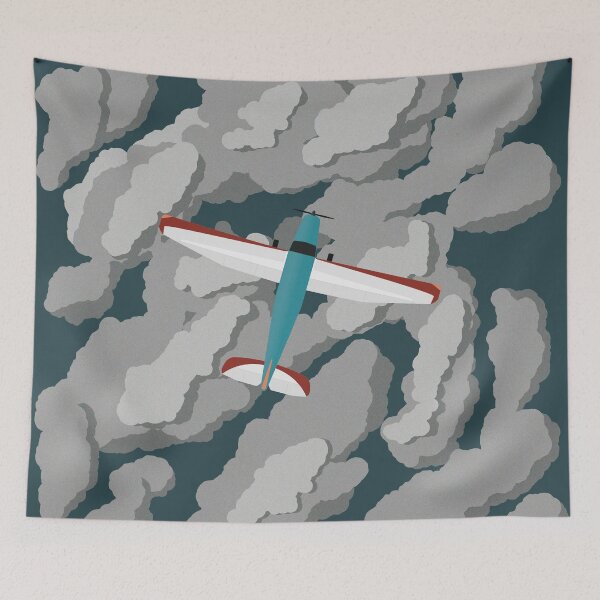 Item preview, Flyover Low Clouds designed and sold by XavierWendling.
