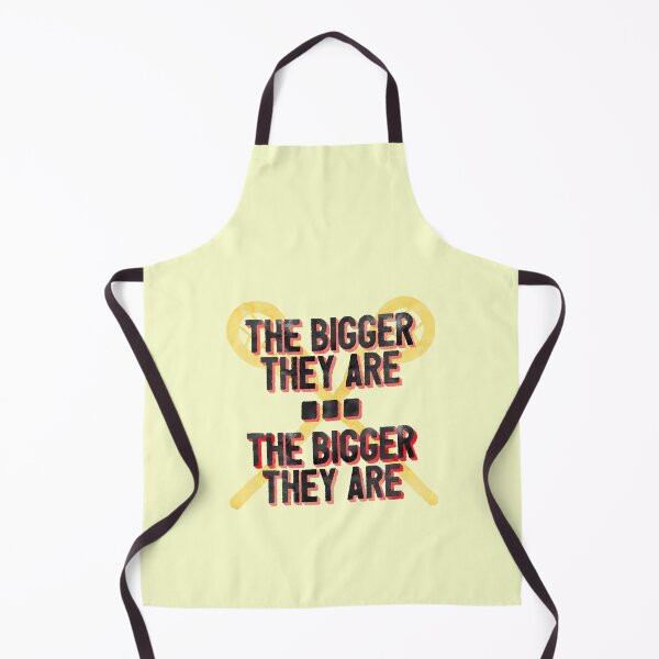 Item preview, The Bigger They Are The Bigger They Are - Sports Lacross Funny designed and sold by sharedipmemes.