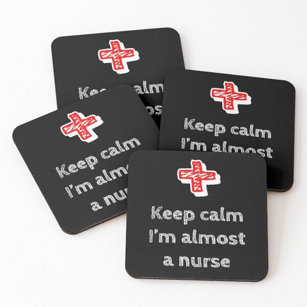 Item preview, Keep Calm I'm Almost A Nurse designed and sold by mer-ONE.