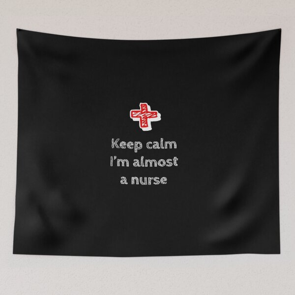 Item preview, Keep Calm I'm Almost A Nurse designed and sold by mer-ONE.