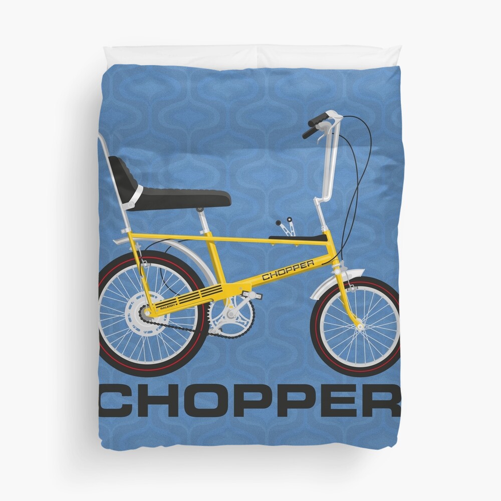 yellow raleigh chopper