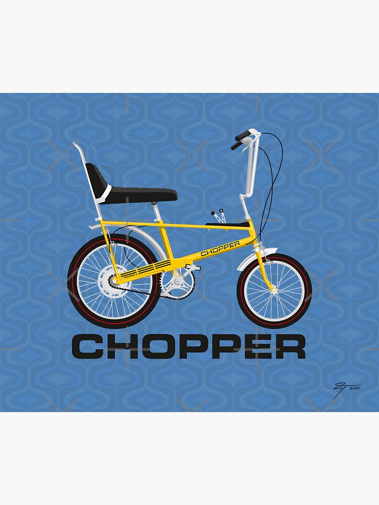 Raleigh Chopper MK1 Golden Yellow Sticker