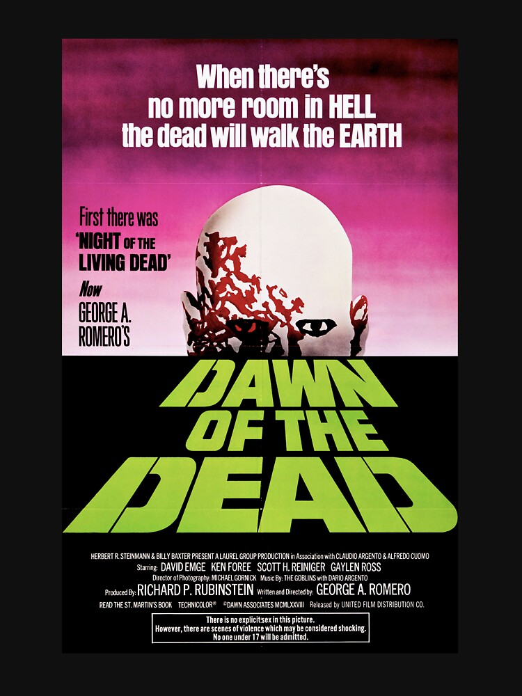Dawn of the Dead (1978) George A. Romero by horrorfreakshop